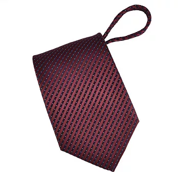 89zone 法式時尚氣質條紋花紋領帶 211500047紅底黑斜