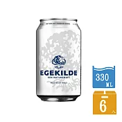 【Egekilde】氣泡礦泉水330mlX6