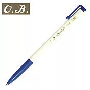 (盒裝50支)O.B.#100自動原子筆0.7藍