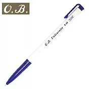 (盒裝50支)O.B.#1048自動原子筆0.48藍