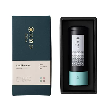 【京盛宇】單入禮盒如水藍-阿里山金萱100g