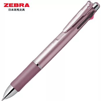 ZEBRA B4SA2四色五合一多功能筆 珍珠粉紅