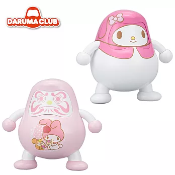 【正版授權】DARUMA CLUB 美樂蒂 不倒翁 公仔/模型 達摩俱樂部 三麗鷗 萬代 -A款