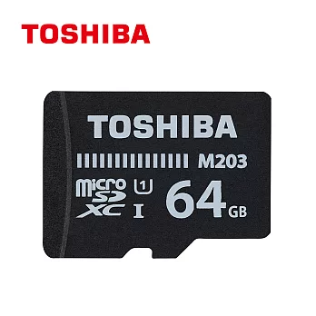 Toshiba 64GB Micro-SDXC UHS-I C10 (U1) 記憶卡 原廠公司貨
