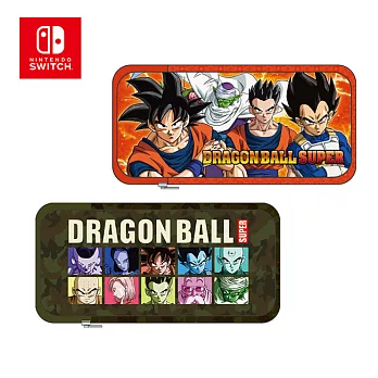 【日本正版授權】七龍珠超 Switch 防震收納包 主機收納包/主機包 任天堂 Nintendo -橘色款