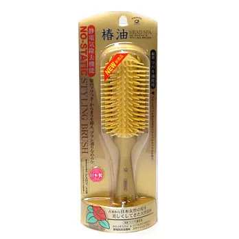 【日本池本刷子】TSG1111 _ 金屬纖維量力護髮梳子