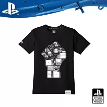 PlayStation Game Power系列《拳力》潮流純棉T恤 (OLP-WLT-01) L 黑