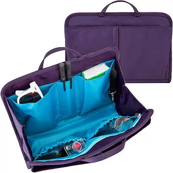 《TRAVELON》RFID包內安全收納包(紫L)