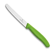 VICTORINOX 瑞士維氏番茄刀+刀套組- 綠
