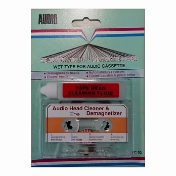 Trio Audio錄放音機濕式消磁清潔帶KC-02