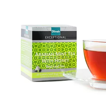 《Dilmah 帝瑪》阿拉伯薄荷蜂蜜 (三角立體茶包) 20入