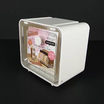 日本 inomata 組合式桌上型紙膠帶收納盒-白色
