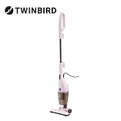 日本TWINBIRD-手持直立兩用吸塵器TC-5220TWP(粉紅)
