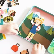 美國Petit Collage 磁鐵遊戲盒 - 小小旅行家