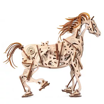 【Ugears】Horse-Mechanoid 機械赤兔馬