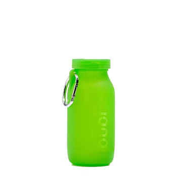 Bubi Bottle 矽膠摺疊多功能水壺 450ml 綠色