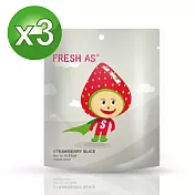 【壽滿趣】Fresh as天然草莓凍乾水果片(3包組)