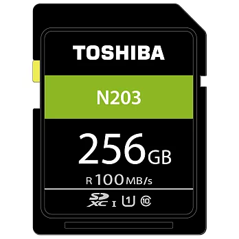TOSHIBA N203 256GB UHS-I(U1) SDHC 100MB高速記憶卡(原廠 公司貨)