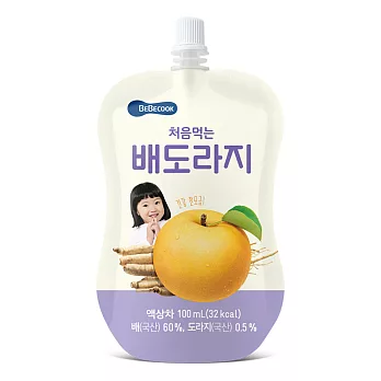 韓國 【BEBECOOK】嬰幼兒桔梗雪梨汁 (100ml)