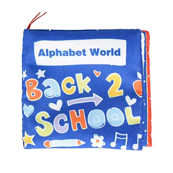 Alphabet World-寶寶認知學習英文布書