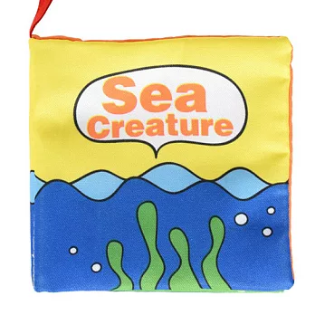 Sea Creature-寶寶認知學習英文布書