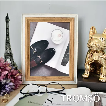TROMSO巴黎撞色木紋6x8相框-原木