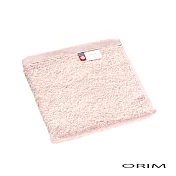 【日本ORIM今治毛巾】QULACHIC經典天然純棉手巾 ‧薄櫻粉