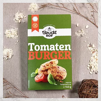 【德國BauckHof】寶客無麩質番茄堡預拌粉 Tomaten Basilikum Burger 140g/盒