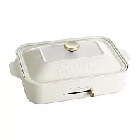 【日本BRUNO】BOE021 多功能電烤盤  (象牙白)