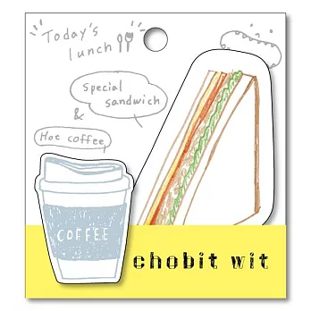 【Green Flash】  Chobit Wit 午餐 便利貼