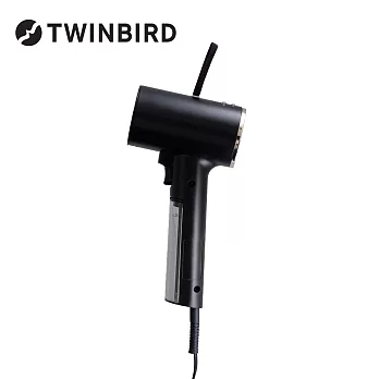 日本TWINBIRD- 高溫抗菌除臭 美型蒸氣掛燙機 TB-G006TWB (黑)