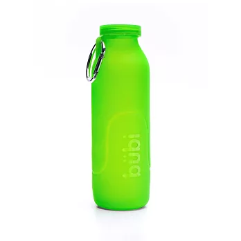 Bubi Bottle 矽膠摺疊多功能水壺 1000ml 綠色