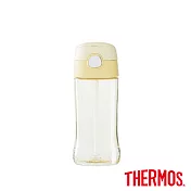 【THERMOS膳魔師】Tritan兒童吸管瓶0.45L(F4011T-YLA)陽光黃