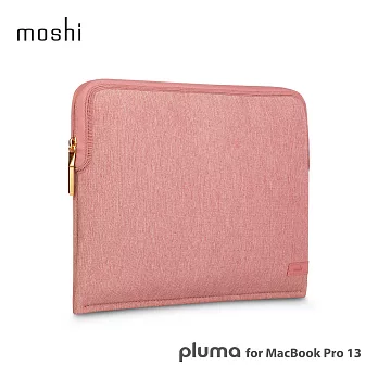 Moshi Pluma for MacBook Pro/Air 13 輕薄防震筆電內袋康乃馨粉
