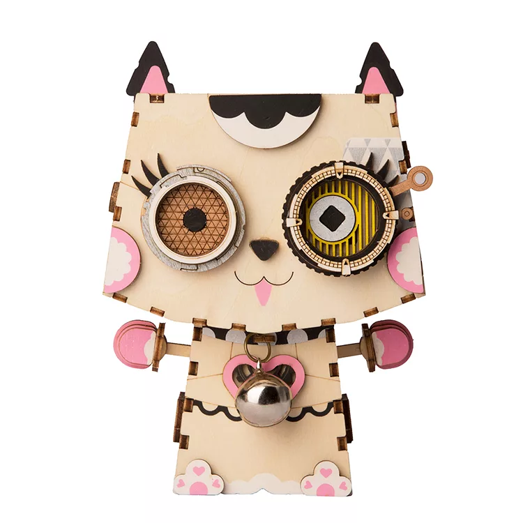 博客來 Robotime 朵肉工作室 艾咪貓