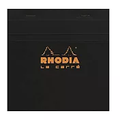 【Rhodia】N°148 上掀式筆記本_5x5方格內頁80張_黑色