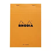【Rhodia】N°16 上掀式筆記本_空白內頁80張_橘色