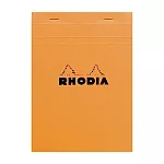【Rhodia】N°16 上掀式筆記本_5x5方格內頁80張_ 橘色