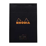 【Rhodia】N°16_A5上掀式筆記本_可撕式會議記錄用內頁80張_ 黑色