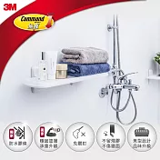 【3M】無痕浴室防水收納系列-置物板