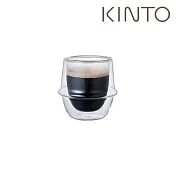 KINTO / KRONOS雙層玻璃濃縮咖啡杯 80ml