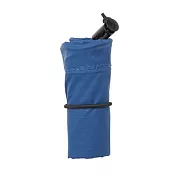 [MUJI無印良品]滑翔傘布可折束口袋.S/藍.約20x26cm