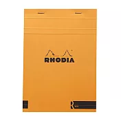 【Rhodia】N°16_A5 上掀式筆記本_象牙色橫線內頁_70張_ 橘色