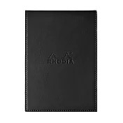 【Rhodia】ePURE 黑色帶筆插封套 + N°13拍紙簿5x5方格內頁