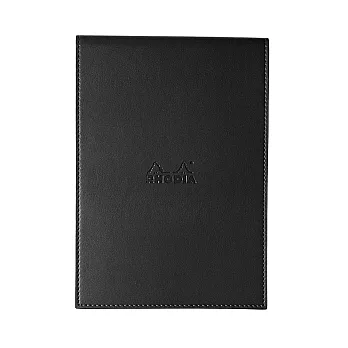 【Rhodia】ePURE 黑色帶筆插封套 + N°16拍紙簿 5x5方格內頁