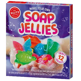 [美國 KLUTZ] MAKE YOUR OWN SOAP JELLIES 神奇果凍肥皂