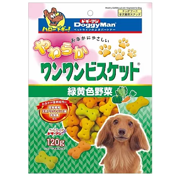 DoggyMan犬用野菜消臭軟餅乾 120g