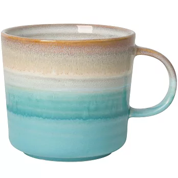 《NOW》寧靜海陶製馬克杯(棕藍473ml) | 水杯 茶杯 咖啡杯