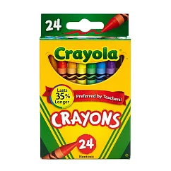 美國Crayola 繪兒樂 彩色蠟筆24色