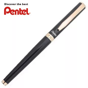 PENTEL限量Sterling金屬中性筆0.7黑軸玫瑰金